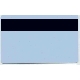 Plastkort Lys Blå med HiCo magnetstripe (2750 oersted