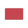 Plastkort Rødt med HiCo magnetstripe (2750 oersted
