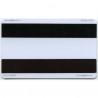 Plastkort hvite med 2x magnetstripe (HiCo2750 x HiCo4000)