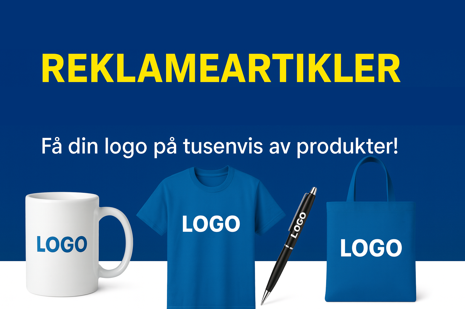 Utvalg av reklameartikler